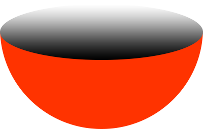 Opengewerkte holle bol