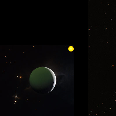 Ster met planeet