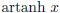 LaTeX symbool