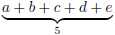 LaTeX symbool